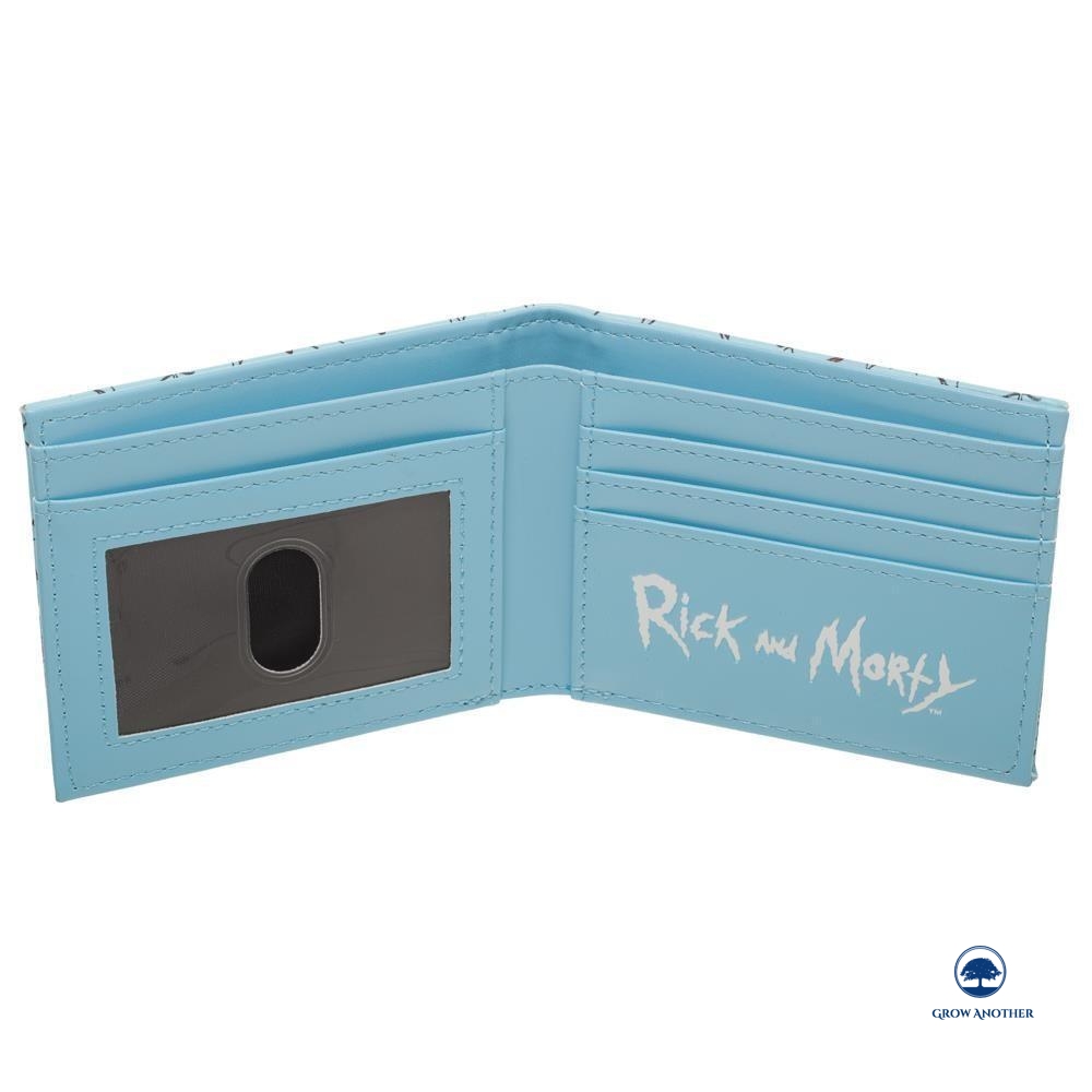 Rick and Morty Mr Meeseeks AOP Sample Bi-Fold Pockets - Image 4