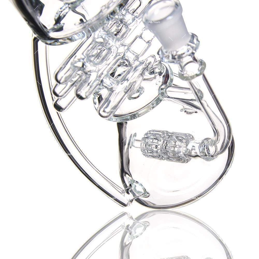 12 inch Swiss recycler with showerhead perc 14.5mm joint - Image 2
